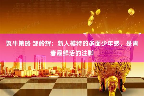 聚牛策略 邹岭辉：新人模特的多面少年感，是青春最鲜活的注脚